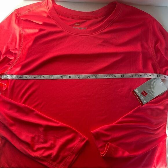 New!Hanes Sport| XLarge| Long Sleeve|Active Gear| Moisture Wicking - Picture 5 of 11